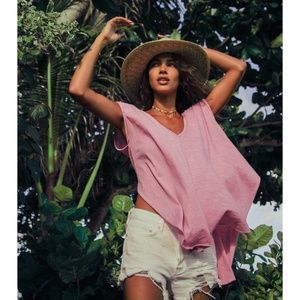 NWT Free People Good Vibrations Cut Off Shorts